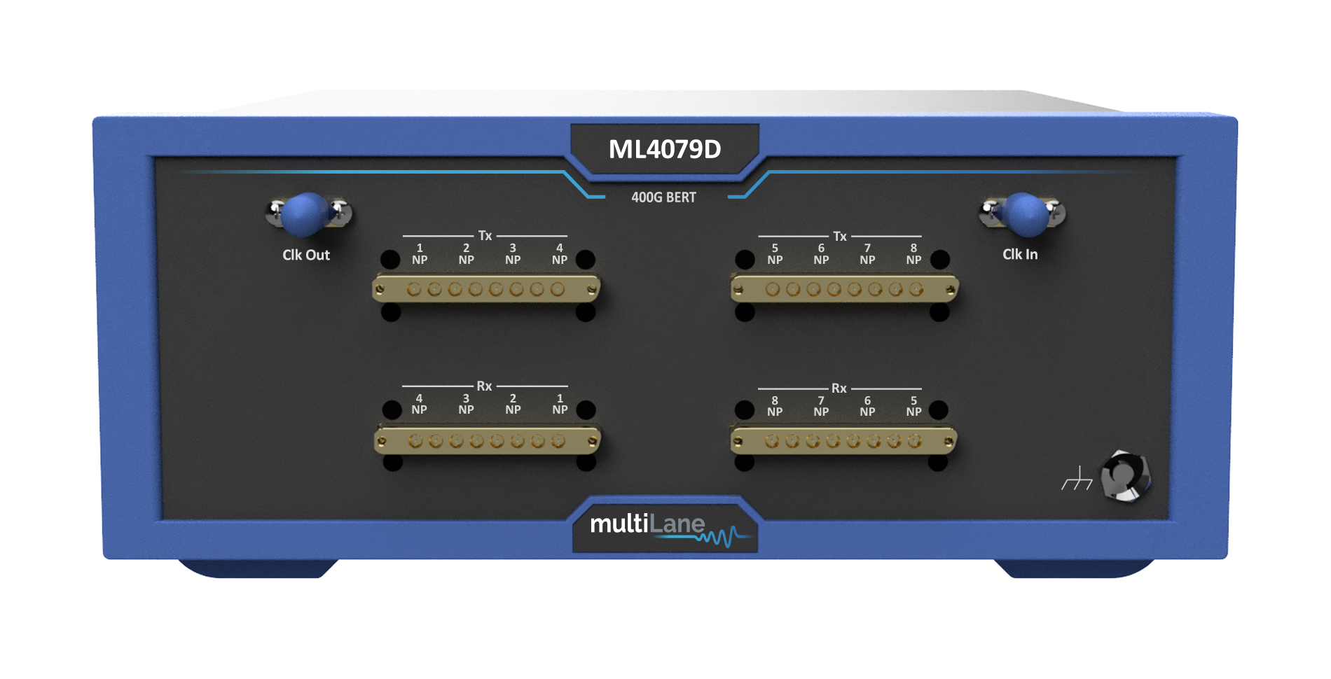 ML4079D 8 x 28 Gbaud PAM4 & NRZ 400G Bit Error Rate Tester