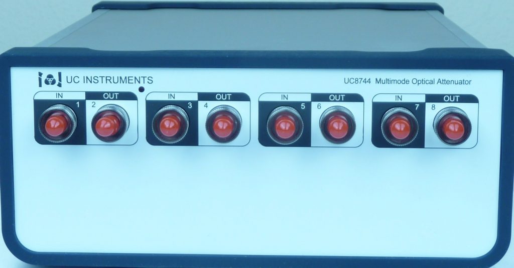 UC8744 4 CH MultiMode Variable Optical Attenuator